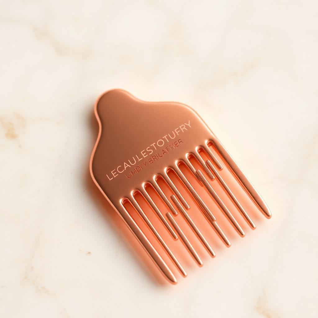 Rose Gold Detangling Comb