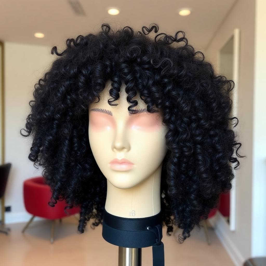 Kinky Afro Lace Unit